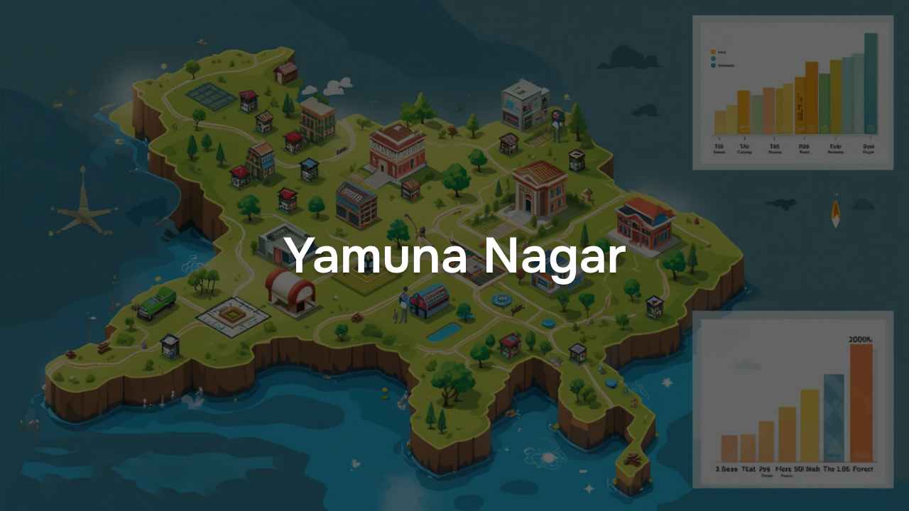 Village Amenities for Yamunanagar District of Haryana, 2011